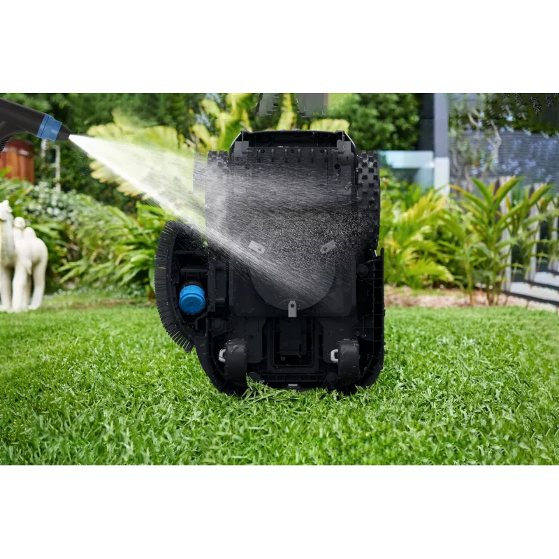 Ecovacs GOAT O1200 LiDAR PRO EU corta-relvas robótico a bateria preto, branco