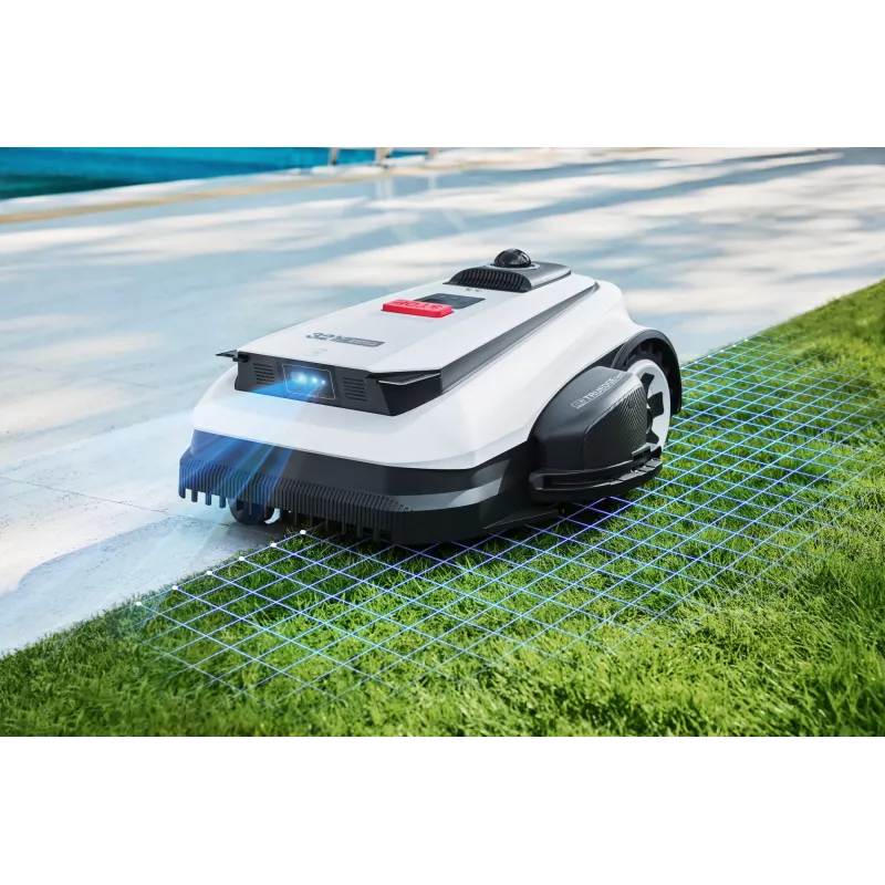 Ecovacs GOAT A1600 LiDAR PRO EU corta-relvas robótico bateria preto, branco
