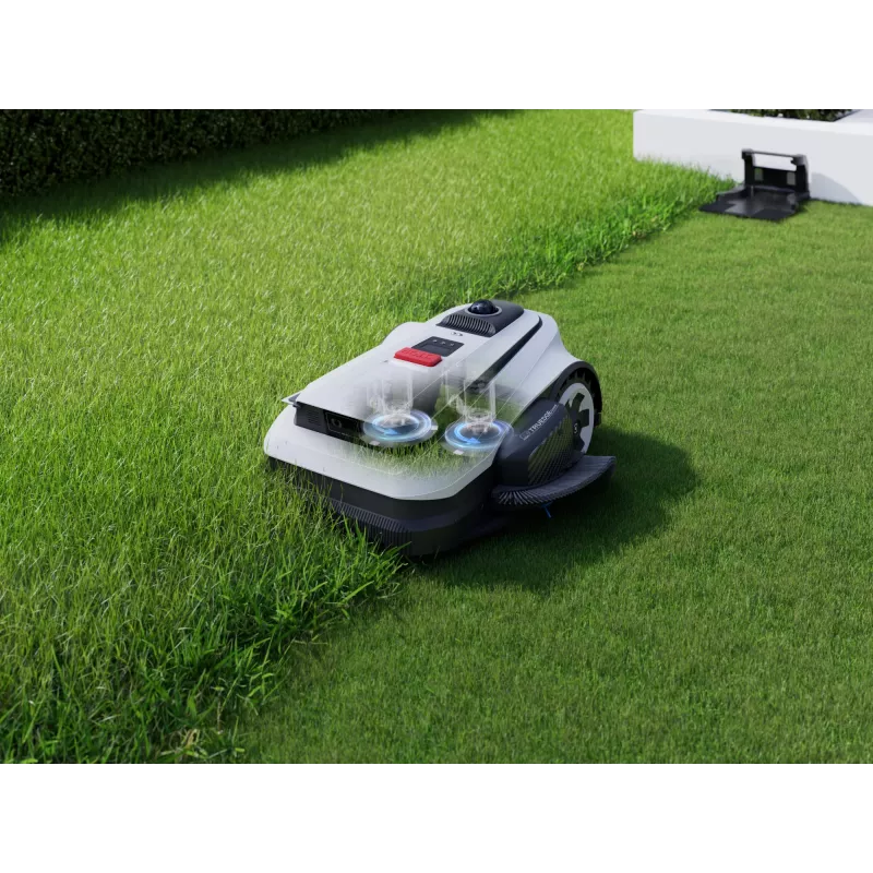 Ecovacs GOAT A1600 LiDAR PRO EU corta-relvas robótico bateria preto, branco