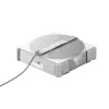 Robô de limpeza de janelas Ecovacs WINBOT W3 OMNI, bateria 4500 mAh, 270×270×76 mm, prateado/branco