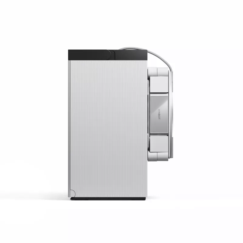 Robô de limpeza de janelas Ecovacs WINBOT W3 OMNI, bateria 4500 mAh, 270×270×76 mm, prateado/branco