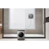Robô de limpeza de janelas Ecovacs WINBOT W3 OMNI, bateria 4500 mAh, 270×270×76 mm, prateado/branco