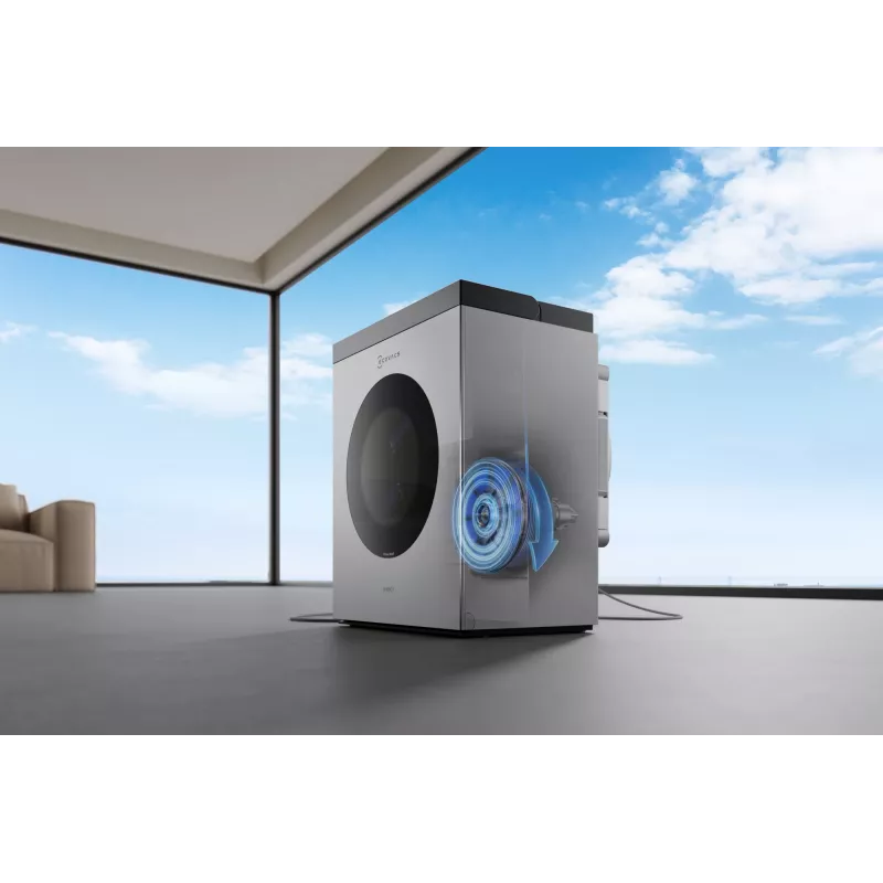 Robô de limpeza de janelas Ecovacs WINBOT W3 OMNI, bateria 4500 mAh, 270×270×76 mm, prateado/branco