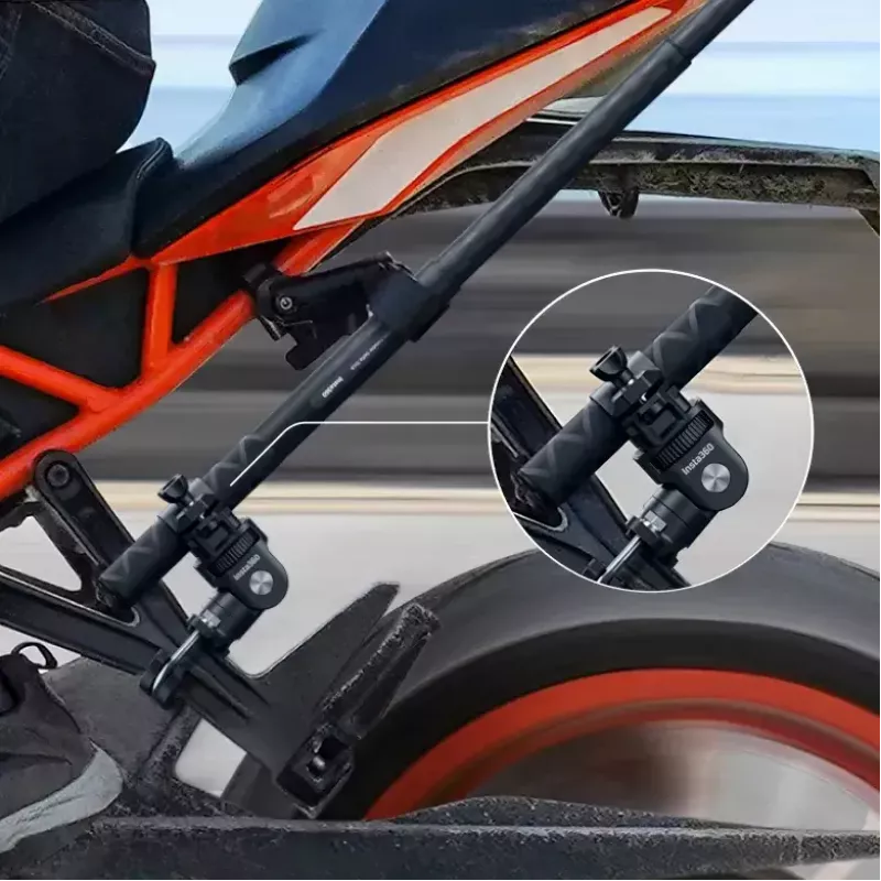 Suporte de câmara Insta360 CINSBAVT suporte de anel para selfie stick