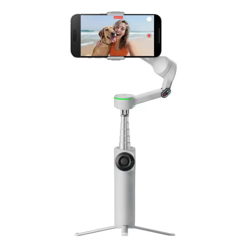 Estabilizador de câmara para smartphone Insta360 Flow 2 Pro Creator Bundle rotação 360°