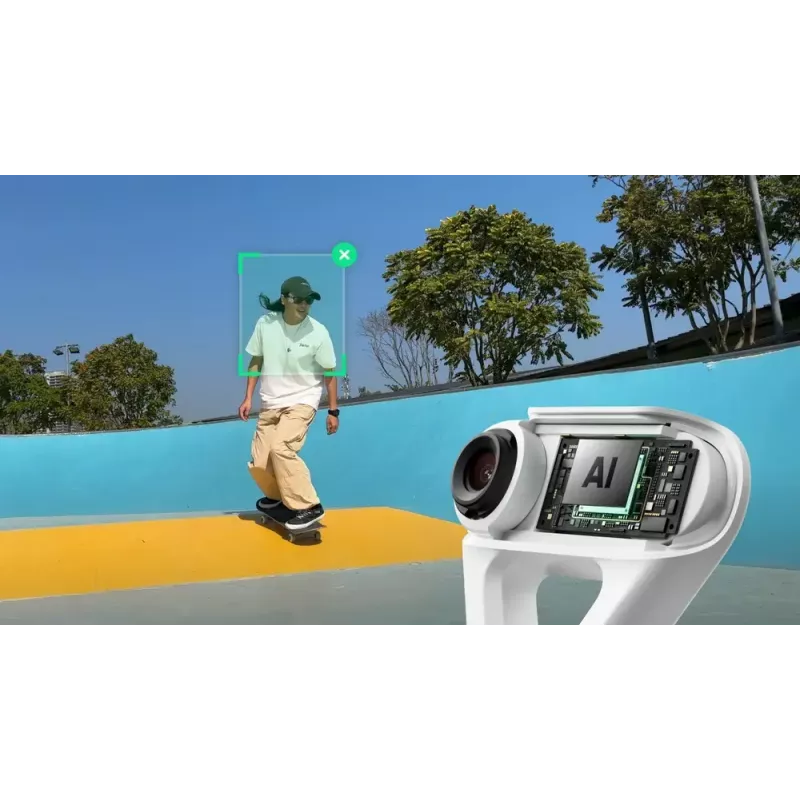 Estabilizador de câmara para smartphone Insta360 Flow 2 Pro Creator Bundle rotação 360°