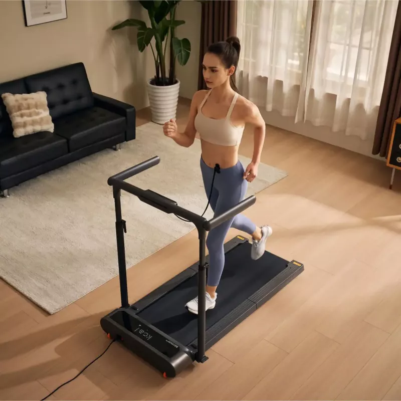 Passadeira Kingsmith ORWKPR3 — superfície de corrida 1200×440 mm, velocidade máxima 12 km/h, peso máximo do utilizador 120 kg