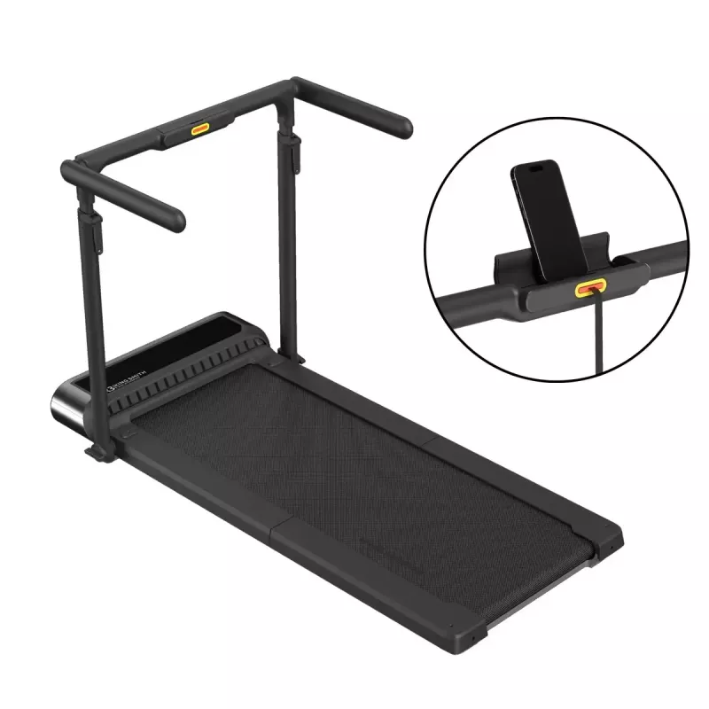 Passadeira Kingsmith ORWKPR3 — superfície de corrida 1200×440 mm, velocidade máxima 12 km/h, peso máximo do utilizador 120 kg