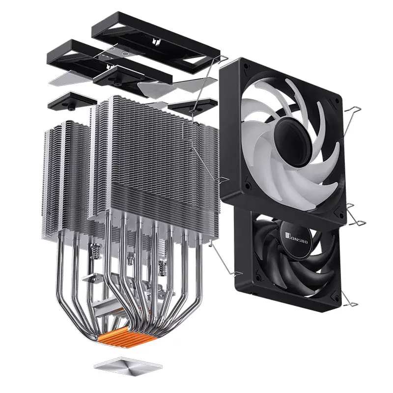 Ventoinha Jonsbo CR-3000 ARGB 12 cm 600-1500 rpm 22-32 dB preto