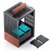 Caixa de PC Jonsbo T6, Mini-Tower, Mini-ITX, preto