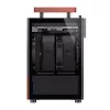 Caixa de PC Jonsbo T6, Mini-Tower, Mini-ITX, preto