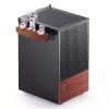 Caixa de PC Jonsbo T6, Mini-Tower, Mini-ITX, preto