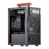 Caixa de PC Jonsbo T6, Mini-Tower, Mini-ITX, preto