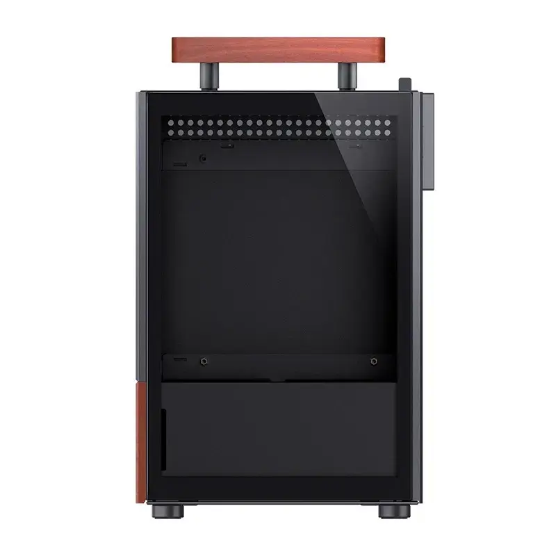 Caixa de PC Jonsbo T6, Mini-Tower, Mini-ITX, preto