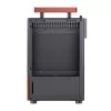 Caixa de PC Jonsbo T6, Mini-Tower, Mini-ITX, preto