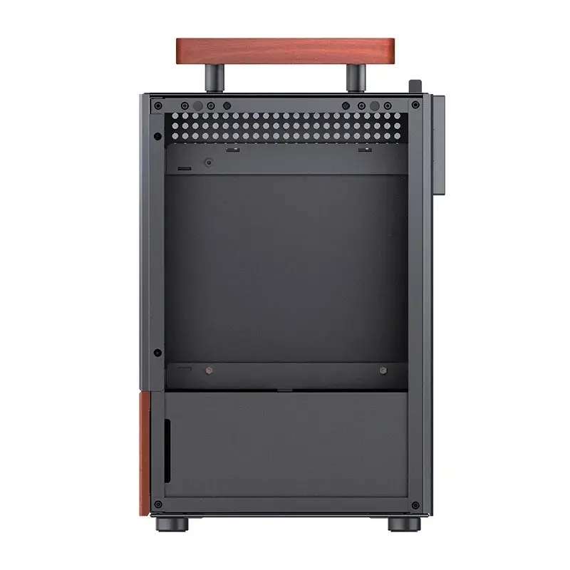 Caixa de PC Jonsbo T6, Mini-Tower, Mini-ITX, preto
