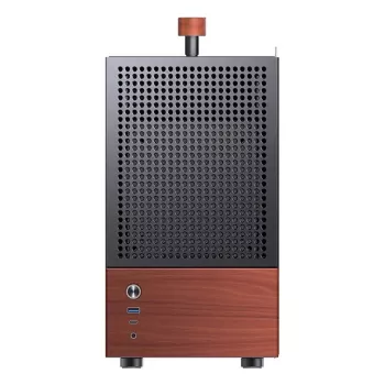 Caixa de PC Jonsbo T6, Mini-Tower, Mini-ITX, preto