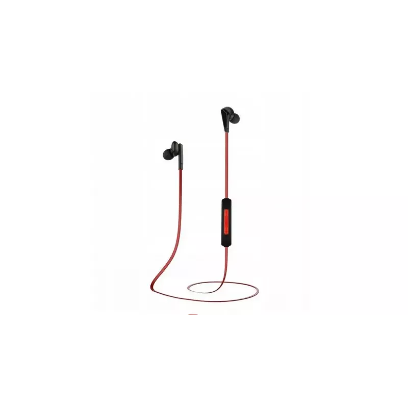 Auscultadores Bluetooth sem fios Lenovo HE01 vermelho