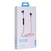 Auscultadores Bluetooth sem fios Lenovo HE01 vermelho