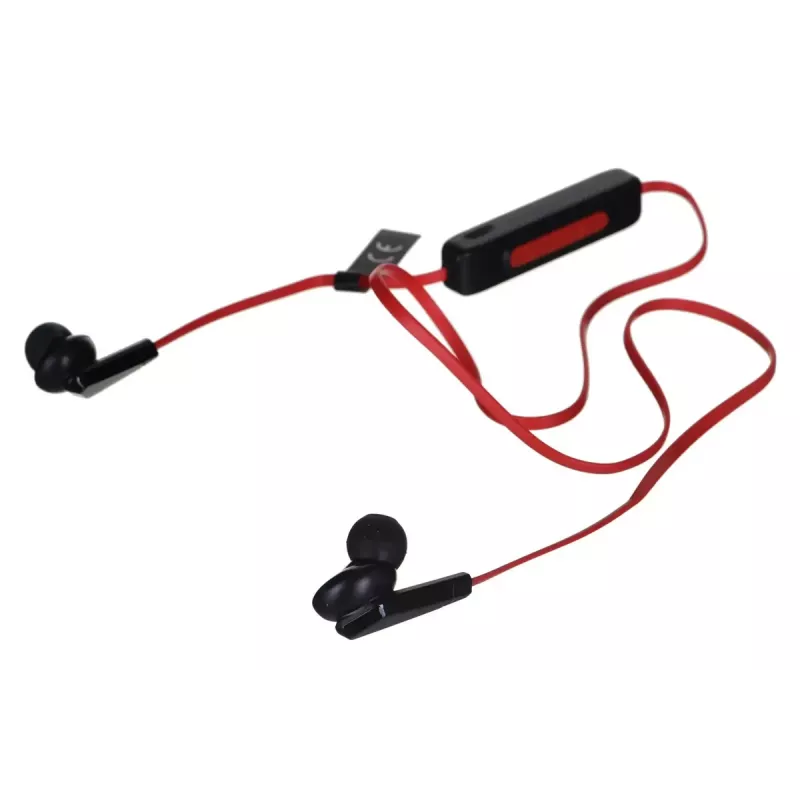 Auscultadores Bluetooth sem fios Lenovo HE01 vermelho