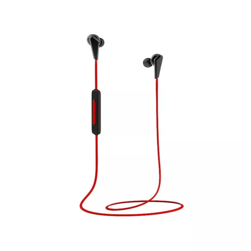 Auscultadores Bluetooth sem fios Lenovo HE01 vermelho