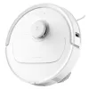 Roborock Qrevo MaxV (com RDS) aspirador robô branco com estação de reabastecimento e secagem automática