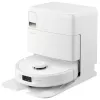 Roborock Qrevo MaxV (com RDS) aspirador robô branco com estação de reabastecimento e secagem automática