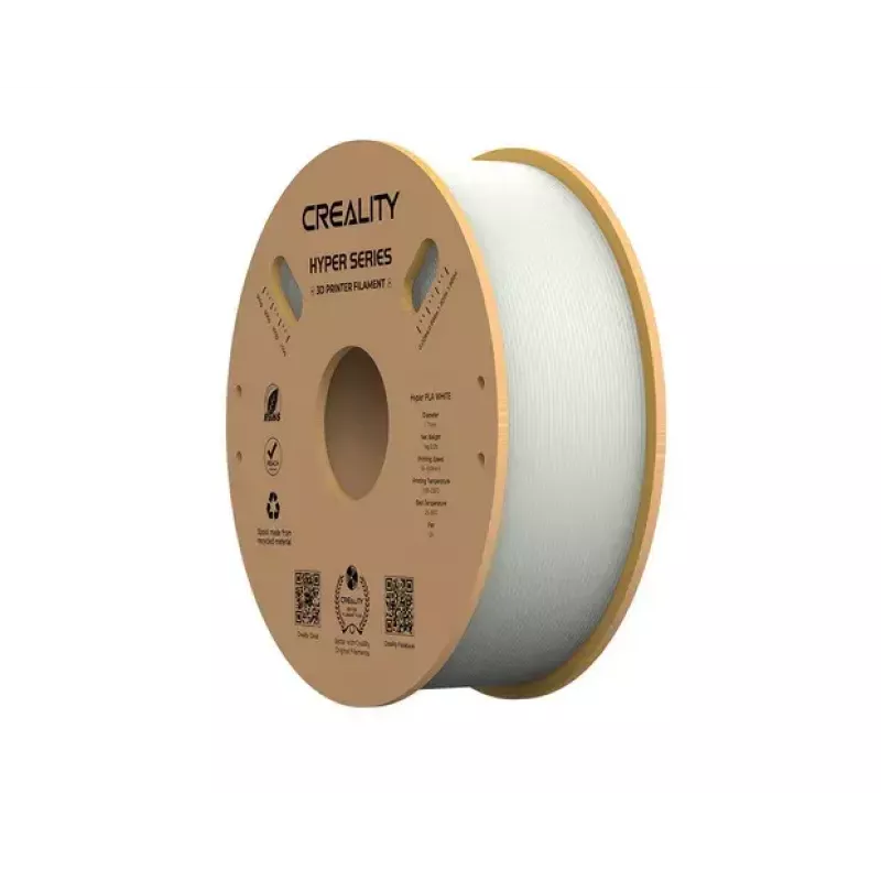 Material de impressão 3D Creality 3D 3301010335 Polilactida (PLA) branco 1 kg