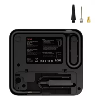 Compressor de ar 70mai TP03 — 12V DC/isqueiro, preto, universal, inclui adaptador de torneira esférica
