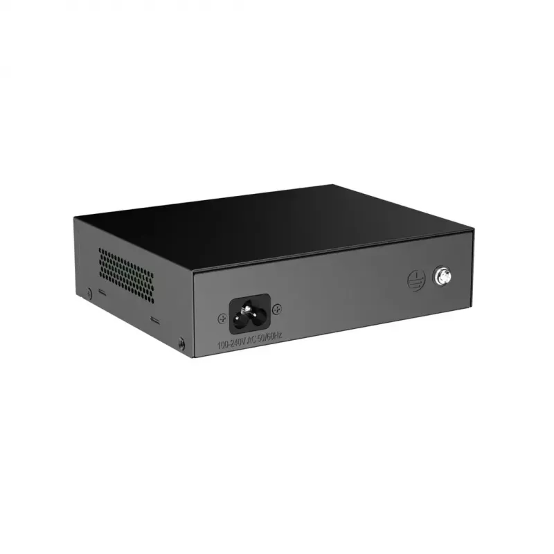 Switch PoE unmanaged RUIJIE RG-ES110FG-P — 10 portas Gigabit (10/100/1000) com 1 SFP, 120W, 20 Gbps switching