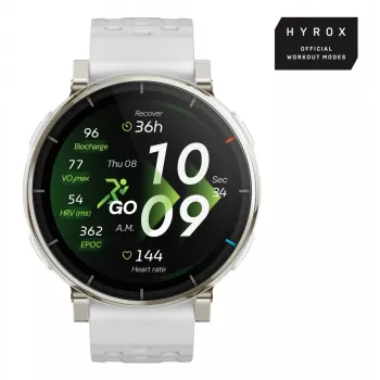 Smartwatch Amazfit Active 3 — 3,35 cm (1,32 polegadas) AMOLED, 466×466, ecrã tátil, GPS, 365 mAh, bracelete de silicone