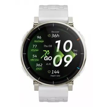 Smartwatch Amazfit Active 3 — 3,35 cm (1,32 polegadas) AMOLED, 466×466, ecrã tátil, GPS, 365 mAh, bracelete de silicone