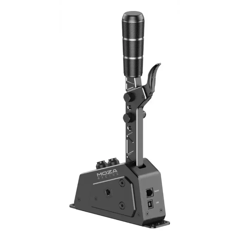 Add-on de alavanca de mudanças de corrida Moza Racing SGP Sequential Shifter preto alumínio