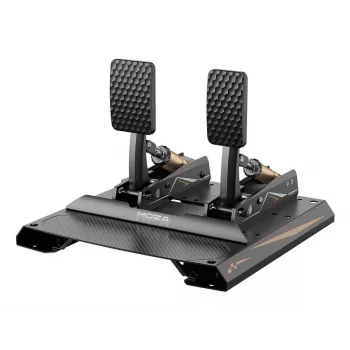 Pedais Moza Racing CRP2 (acelerador+travão), pedal, preto, fibra de carbono, aço, 15 - 23°