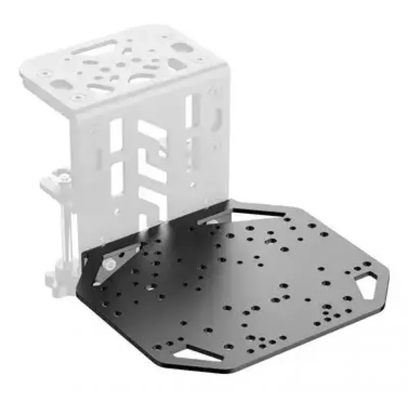 Placa de travão de mão Moza Racing RS089 aço preto 200x220x55 mm
