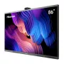 Quadro interativo Hisense 86WM6FE 86 polegadas (2,18 m) 4K UHD 3840×2160 ecrã tátil Android WLAN 6 preto