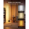 Govee Floor Lamp 2 candeeiro de pé, compatível com Matter, preto