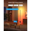 Govee Floor Lamp 2 candeeiro de pé, compatível com Matter, preto