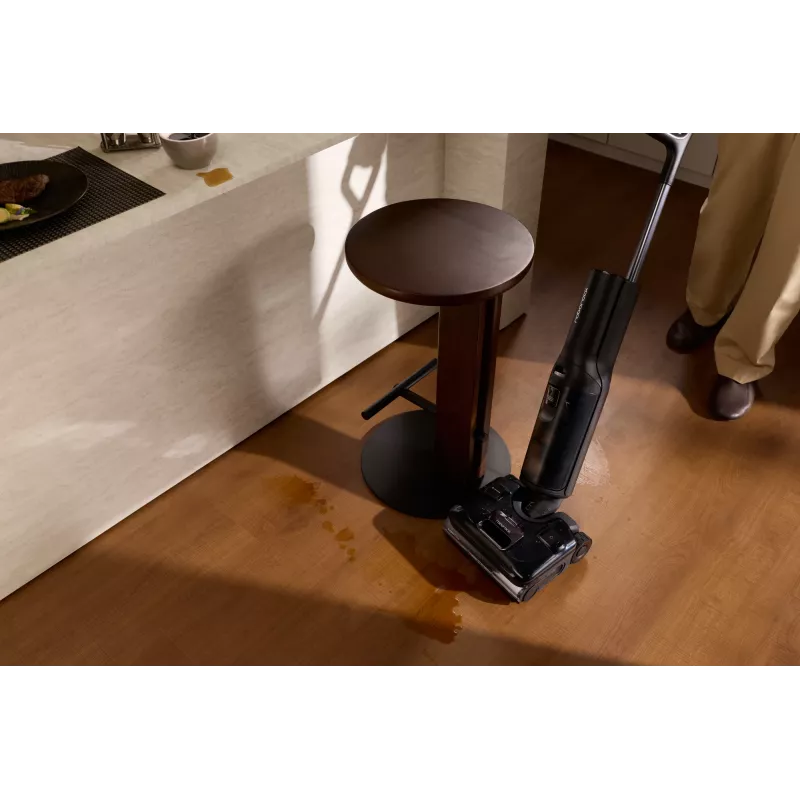 Roborock F25 Ultra esfregona elétrica a bateria a seco e húmido sem saco preto 4,6 Ah