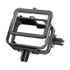 Jaula de alumínio para câmara Telesin GP-FMS-G11-TZ para GoPro Hero 12/11/10/9 com adaptador vertical