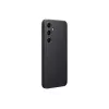 Capa de couro vegano Samsung Galaxy S24+ preta Monochromatic 6.7 polegadas