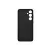 Capa de couro vegano Samsung Galaxy S24+ preta Monochromatic 6.7 polegadas