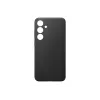 Capa de couro vegano Samsung Galaxy S24+ preta Monochromatic 6.7 polegadas
