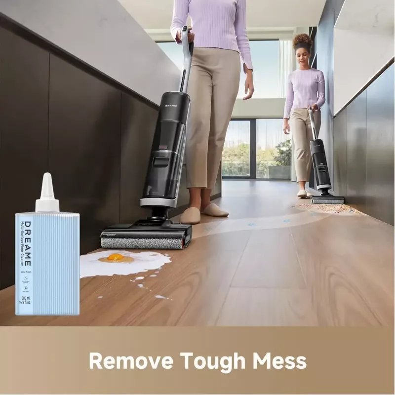 Detergente Dreame HFF3 Blue — 500 ml, compatível com todos os aspiradores de lavagem Dreame