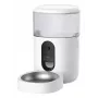 Comedouro automático IMOU PF1 — tremonha de aço inoxidável de 4 L, Wi‑Fi 4, pilha/corrente contínua, 1 taça