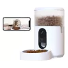 Comedouro automático IMOU PF1 — tremonha de aço inoxidável de 4 L, Wi‑Fi 4, pilha/corrente contínua, 1 taça