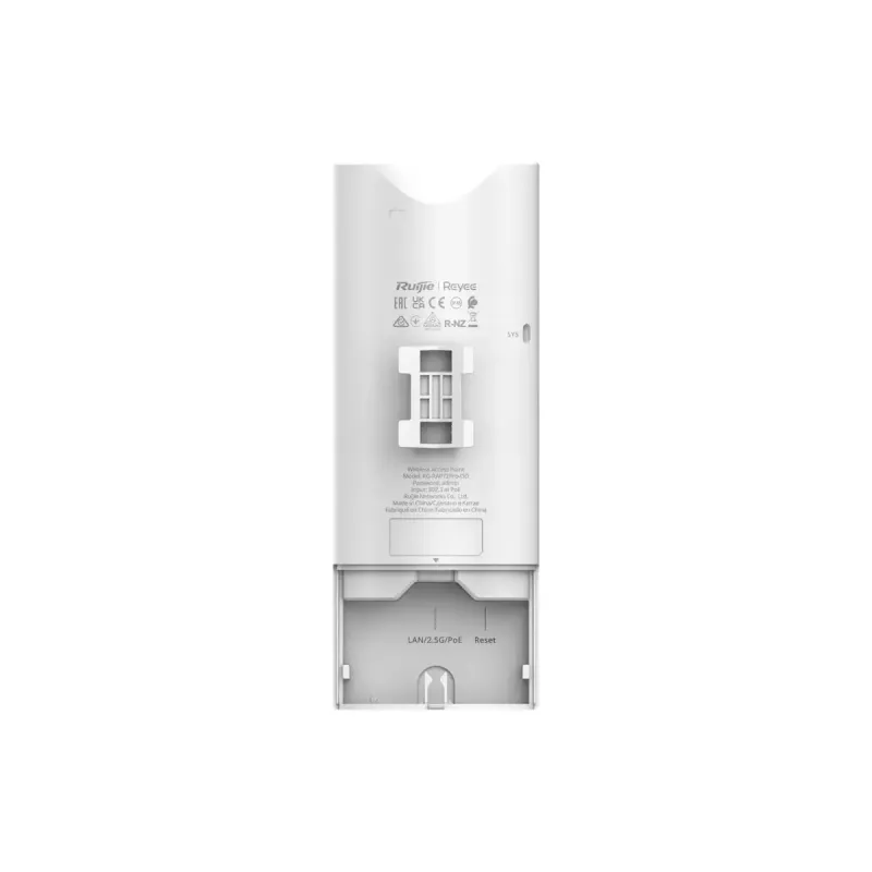 Ponto de acesso sem fios RUIJIE RG-RAP72PRO-OD — dupla banda 2,4/5 GHz, 5011 Mb/s, PoE, branco