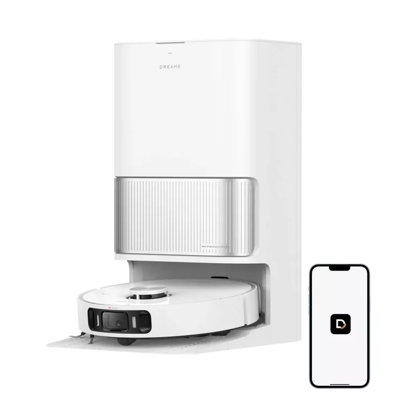 Dreame L40 Ultra AE branco, Combi, branco, redondo, saco do pó, 3 rodas, 0,3 L