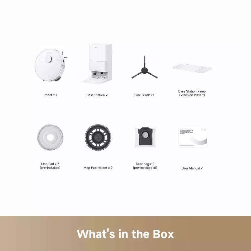 Dreame D20 Ultra 0,32 L branco