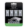 Lâminas de substituição para corta-relvas MOVA MBKM10 para Mova 1000/600, 160×120×15 mm, 12 unidades